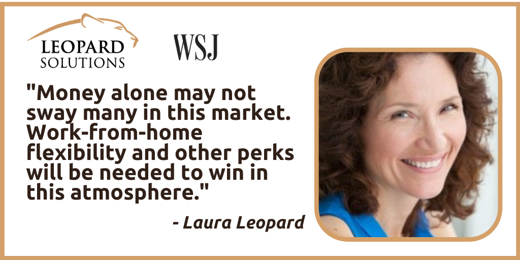 Laura Leopard Featured in Wall Street Journal Article on Increase in