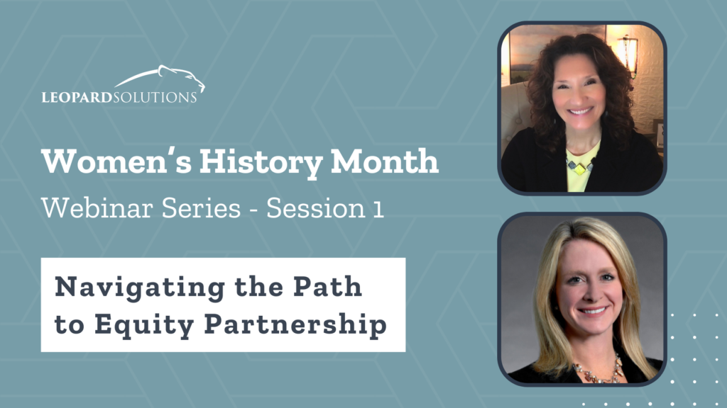 Women's History Month - Webinar 1 Laura Leopard and Christy Tosh Crider